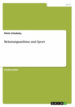 Belastungsasthma und Sport - Schabsky, Dörte