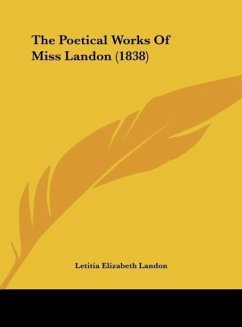 The Poetical Works Of Miss Landon (1838) - Landon, Letitia Elizabeth