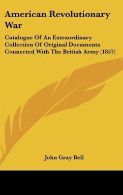 American Revolutionary War - Bell, John Gray