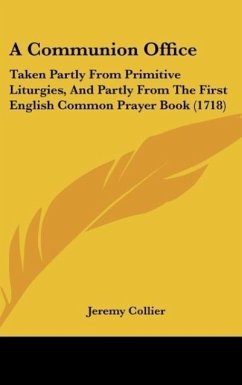 A Communion Office - Collier, Jeremy