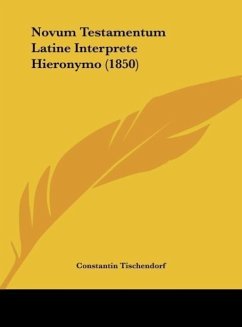 Novum Testamentum Latine Interprete Hieronymo (1850)