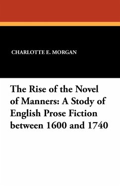 Cover The Rise of the Novel of Manners