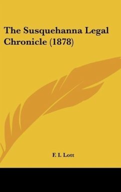 The Susquehanna Legal Chronicle (1878)