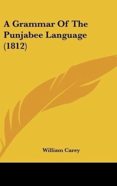 A Grammar Of The Punjabee Language (1812)