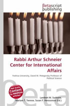 Rabbi Arthur Schneier Center for International Affairs