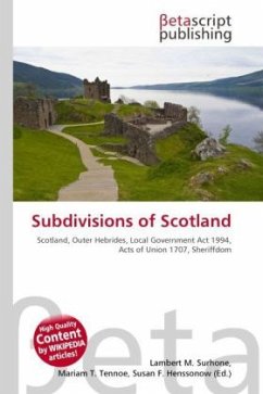 Subdivisions of Scotland