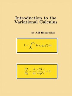 Introduction to the Variational Calculus - Heinbockel, J. H.