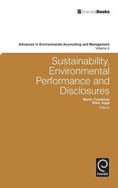 Sustainability, Environmental Performance and Disclosures