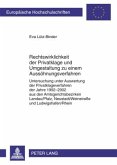 Rechtswirklichkeit der Privatklage und Umgestaltung zu einem Aussöhnungsverfahren