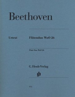 Flötenduo G-Dur WoO 26, 2 Spielpartituren - Ludwig van Beethoven - Flötenduo WoO 26