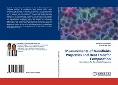 Measurements of Nanofluids Properties and Heat Transfer Computation