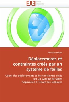 Déplacements Et Contraintes Créés Par Un Système de Failles - Ouyed, Merzouk