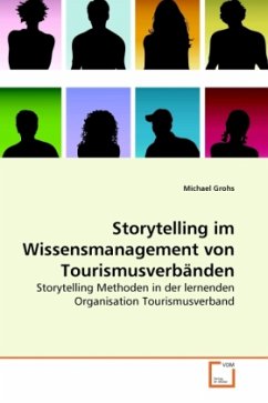 Storytelling im Wissensmanagement von Tourismusverbänden - Grohs, Michael