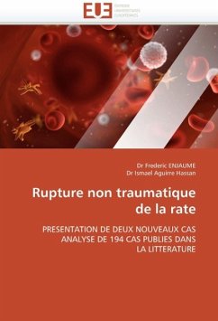 Rupture Non Traumatique de la Rate