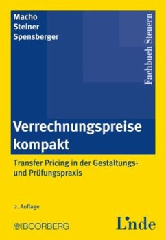 Verrechnungspreise kompakt (f. Österreich) - Macho, Roland; Steiner, Gerhard; Spensberger, Erich