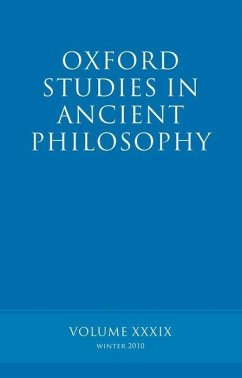 Oxford Studies in Ancient Philosophy Volume