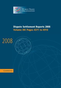 Cover Dispute Settlement Reports 2008