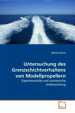 Untersuchung des Grenzschichtverhaltens von Modellpropellern - Gutsch, Martin