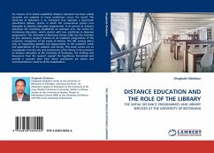 DISTANCE EDUCATION AND THE ROLE OF THE LIBRARY