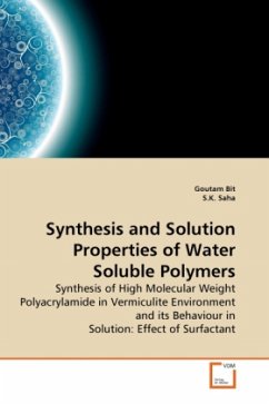 Synthesis and Solution Properties of Water Soluble Polymers - Bit, Goutam;Saha, S. K.