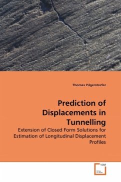 Prediction of Displacements in Tunnelling - Pilgerstorfer, Thomas