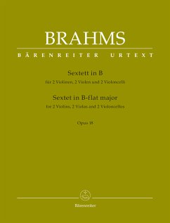 Cover Sextett in B-Dur op. 18 für 2 Violinen, 2 Bratschen und 2 Violoncelli