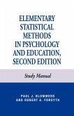 Elementary Statistical Methods in Psychology