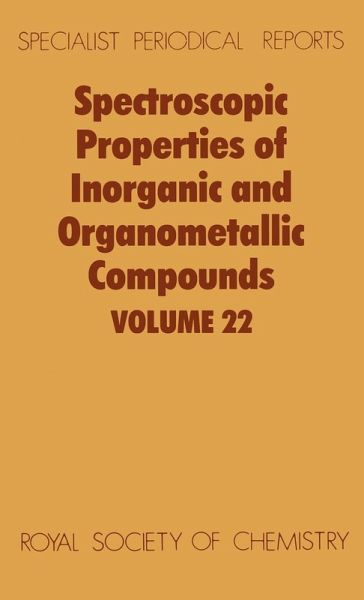 Spectroscopic Properties of Inorganic and Organometallic Compounds