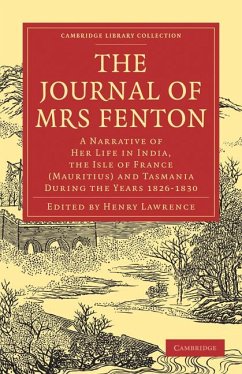 The Journal of Mrs Fenton - Fenton, Elizabeth