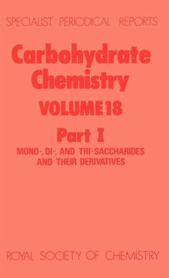 Cover Carbohydrate Chemistry