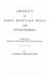 Abstract of Early Kentucky Wills and... - Bild 1
