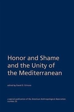 Honor and Shame and the Unity of the Mediterranean