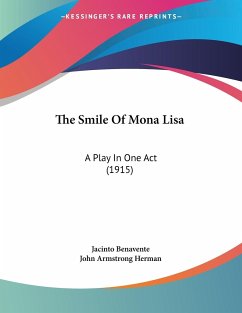 The Smile Of Mona Lisa - Benavente, Jacinto