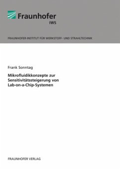 Cover Mikrofluidikkonzepte zur Sensitivitätssteigerung von Lab-on-a-Chip-Systemen.