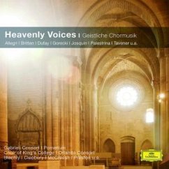 Heavenly Voices. Geistliche Chormusik, 1 Audio-CD