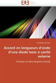 Accord En Longueurs d'Onde d'Une Diode Laser À Cavité Externe