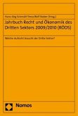 Jahrbuch Recht und Ökonomik des Dritten Sektors 2009/2010 (RÖDS)