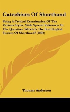 Catechism Of Shorthand