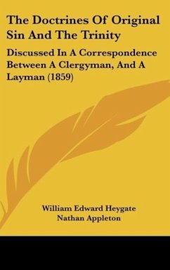 The Doctrines Of Original Sin And The Trinity - Heygate, William Edward; Appleton, Nathan