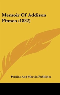 Memoir Of Addison Pinneo (1832)