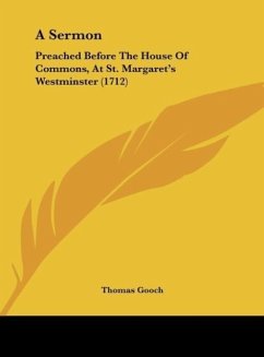 A Sermon - Gooch, Thomas