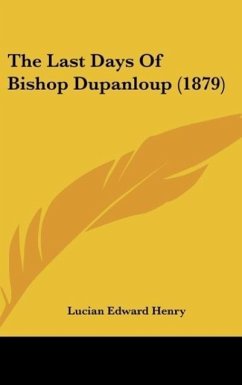 The Last Days Of Bishop Dupanloup (1879)