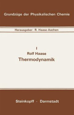 Cover Thermodynamik (Grundzüge der Physikalischen Chemie in Einzeldarstellungen (1))