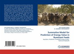Summative Model for Prediction of Energy Value in Ruminant Feeds
