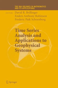 Time Series Analysis and Applications to Geophysical Systems