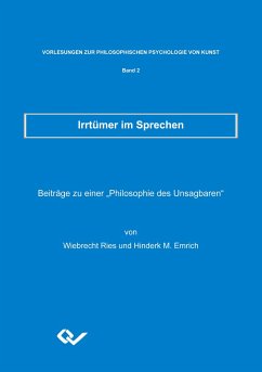 Irrtümer im Sprechen - Emrich, Hinderk M; Ries, Wiebrecht