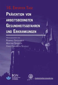 Prävention von arbeitsbedingten Gesundheitsgefahren und Erkrankungen - BUCH - Grieshaber, Romano [Hrsg.]