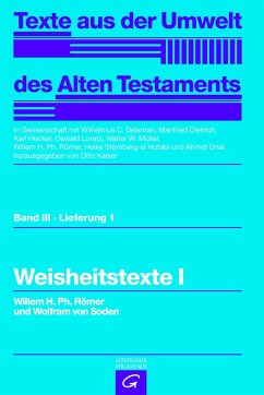 Weisheitstexte I - Römer, Willem H. Ph.; Soden, Wolfram