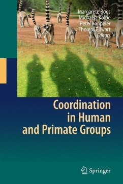 Coordination in Human and Primate Groups