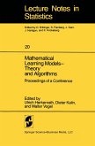 Mathematical Learning Models - Theory and Algorithms